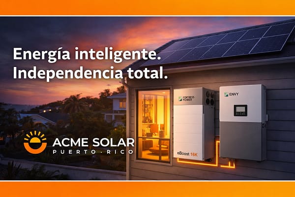 Paneles Solares en Puerto Rico - Acme Solar